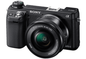 Mirrorless interchangeable lens camera